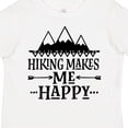 thumbnail image 4 of Inktastic Hiking Makes Me Happy Mountain Hiker Boys or Girls Toddler T-Shirt, 4 of 5