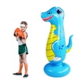 thumbnail image 4 of Soidarity Saco de boxeo inflable de dinosaurio de 47 pulgadas para niños, bolsa de rebote independiente, juguetes de boxeo para niños y niñas, regalo Ropa Deportiva, Zapatos Soidarity OD013326-00, 4 of 6
