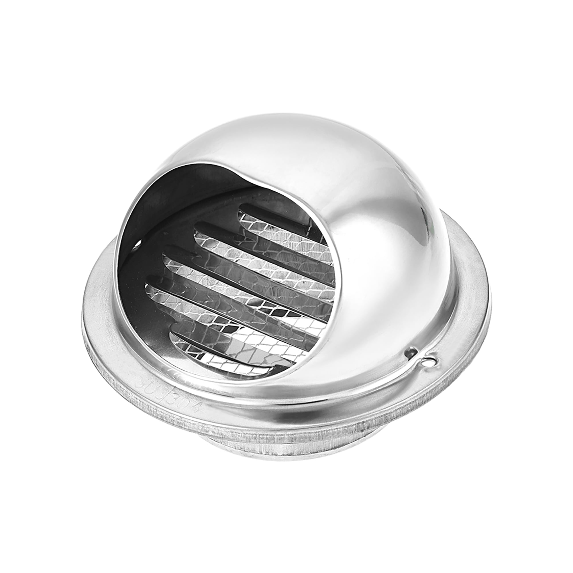Spherical Air Vent 3 Inch 80mm 304 Stainless Steel Thickened Ducting