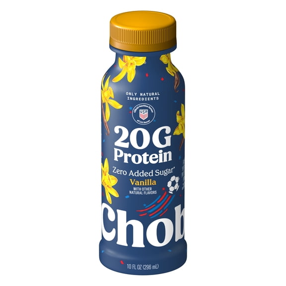Chobani 20G Protein Low-Fat Greek Yogurt Drink Vanilla 10 fl oz Bottle