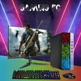 thumbnail image 4 of Restored HP G3 RGB Gaming Desktop Computer PC, Intel i5 6th Gen. AMD Radeon RX 550 4GB DDR5, 16GB Ram, 1TB SSD, 22 inch Monitor, Gaming Keyboard Mouse & Speaker, Wi-Fi, Windows 11 Pro (Refurbished), 4 of 7