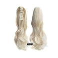 thumbnail image 3 of Extension de Queue de Cheval Ondulée Longue Bouclée 55 cm pour Femmes et Filles, Perruque, Pièce de Cheveux Synthétiques Ondulés, Extensions de Cheveux à Clip, 3 of 7