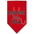 thumbnail image 5 of Pet and Dog Bandana Screen Printed, "Handsome Little Devil", 5 of 6