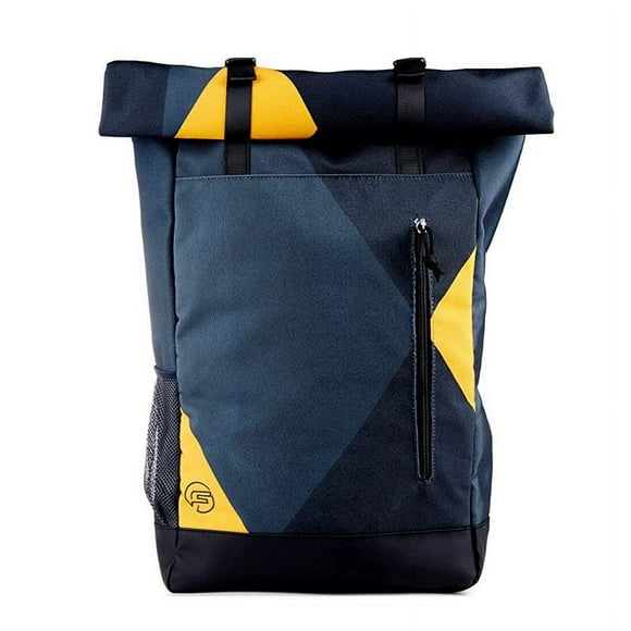 AMERTEER Backpack for man laptop backpack 25-30L roll top backpack waterproof daypack for school cycling leisure and travel roll top large capacity