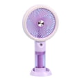 thumbnail image 2 of Kieccall Portable Small Fan with Built in Night Light Compact Cooling Light for Home Office Dorm Desktop Daily Use, 2 of 5