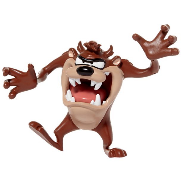 NJ Croce Looney Tunes Tasmanian Devil 6" Bendable Action Figure