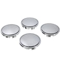 thumbnail image 3 of 4 Pcs 65mm Silver ABS Car Tyre Rim Hub Cap Covers Wheel Center Caps Universal, 3 of 5