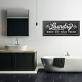 thumbnail image 2 of Stupell IndustriesVintage Laundry Sign Cursive TypographyCanvas Wall Art by Lettered and Lined, 2 of 6