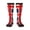 2 Black-1, variant on Women's Knee High Socks Retro British Flag Thermal Soft Knee Long Socks