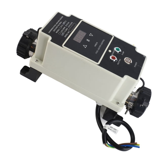 Calentador De Piscina, Termostato Calentador De Agua De Acero Inoxidable Resistente Al Agua IP44 Para Bañera
