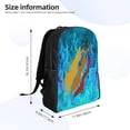 thumbnail image 4 of Prestonplayz Backpack 3D Print Lightweight Bookbag Casual Sport Daypack Travel Bag Laptop, 4 of 8