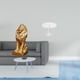 thumbnail image 2 of Figura de león de resina, estatua de león en miniatura, adorno de escritorio acrílico, decoración coleccionable, ideal para regalar, para el hogar, la, 2 of 7