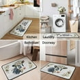 thumbnail image 4 of Farmhouse Cow Kitchen Rugs Set 2 Pieces Non-Slip Home Sweet Home Grey Kitchen Floor Rug and Mat Washable Kitchen Rugs Farmhouse Style for Kitchen Floor Farmhouse Decor 17"x47"+17"x30", 4 of 6