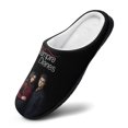 thumbnail image 3 of Vampire Diaries Women's Cotton Slippers Warm Plush Lining Non-Slip Shoes Soft House Slippers Footwear 9-10(40-41), 3 of 8