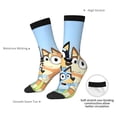 thumbnail image 4 of Netaao Bluey for Socks for Men and Women Non-Slip Middle Tube Socks Casual Crew Socks, 4 of 6