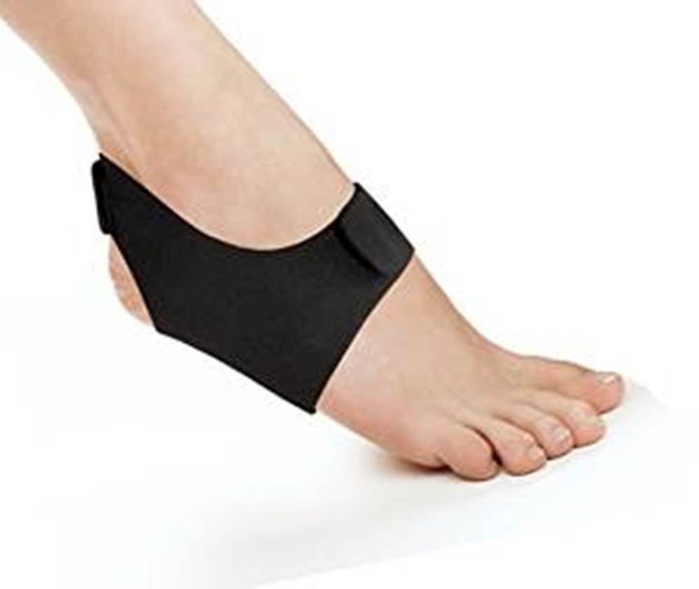 Plantar Fasciitis Foot Sleeve Black Ankle Wrap to Reduce Foot Pain