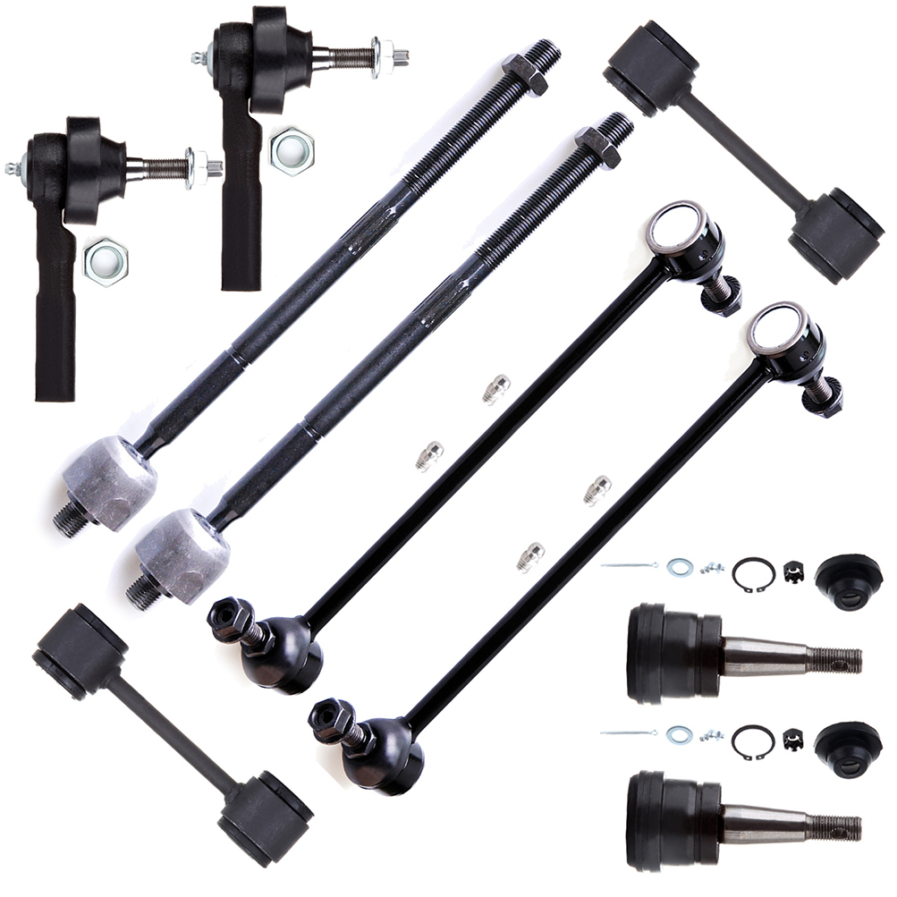 Rough Country Rear Sway Bar Quick Disconnects for 9706 Jeep Wrangler TJ 1188