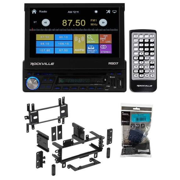 1986-1996 Ford Bronco DVD Player Monitor Receiver w/ Bluetooth/iPhone/Pandora