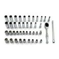 thumbnail image 2 of Genius Tools 42 Piece 1/4" Dr. Metric & SAE Deep Hand Socket Set (12-Point) - TW-242MS, 2 of 6