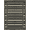Black And Cream, Pattern 12, variant on ODIKA 8'x10' Washable Area Rug Durable, Non-Slip Striped Contemporary Alternating Stripe Minimalist Doormat Layout for Living Room, Under Sectional, Family