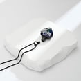 thumbnail image 4 of Crystal Heart Urn Necklace for Ashes Rose Flower Cremation Jewelry Crystal Ashes Urn Necklace Heart Remembrance Condolence Gift Memorial Jewelry Gifts for Women, 4 of 7