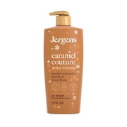 Jergens Shea Fusion Caramel Couture Scented Body Lotion, Moisturizer for Dry Skin, 14 fl oz
