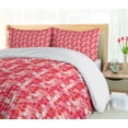 thumbnail image 5 of Ambesonne Valentines Day Duvet Cover Sets, Romantic Day Hearts, 2-King, Dark Coral and Pink, 5 of 7