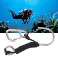 thumbnail image 1 of Gancho De Arrecife De Buceo, Clip De Liberación Rápida De Gancho único De Acero Inoxidable A Prueba De Herrumbre Para Buceo Bajo El Agua, 1 of 7