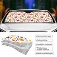 thumbnail image 4 of Kdxio Oriental Cuisine Print Front Windshield Sun Shade,Folding Auto Sunshade for Car Truck SUV-Medium, 4 of 7