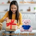 thumbnail image 6 of Personalized Gifts for Her Teddy Bear with Text, Bear Stuffed as Gifts for Valentines Day Christmas (8 IN-Text), 6 of 6