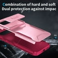 thumbnail image 7 of Allyechgroup Google Pixel 9 Pro Case, Sliding Camera Lens Protective Heavy Duty Shockproof Anti-Scratch Bumper Protective Phone Case for Google Pixel 9 Pro, Pink, 7 of 7