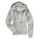 thumbnail image 2 of Sudadera con capucha Aeropostale Script Shimmer Gris XS, 2 of 2