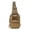 Tan, variant on Compact Outdoor Sling Bag for Travel Hiking and Daily Use, Black