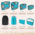 thumbnail image 4 of Set Shacke de 8 unidades, organizador ligero para viajes, de Packing Cubes, 4 of 7