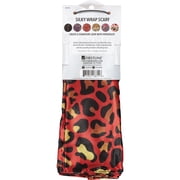 Evolve Silky Wrap Scarf Leopard