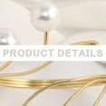 thumbnail image 3 of Lot de 2 Embrasses pour Draperies Ou Rideaux Embrasses Attaches de Rideaux en Alliage Retenue de Rideau Supports de Rideaux pour Draperies Dossiers Rideau Style Moderne Crochets de Rideaux Déco, 3 of 5