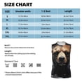 thumbnail image 4 of Daiia Urban Bear With Headphones Printed Men's Tank Tops,Casual Soft Sleeveless Gym Muscle Shirts Bodybuilding Tee-3X-Large, 4 of 8