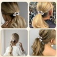 thumbnail image 6 of Dalrosia Pearl Hair Tie, 3PCS Elastic Pearl Scrunchies, Crystal Hair Scrunchies Pearl Ropes Hair Accessories Ponytail Holder for Women and Girls, 6 of 6