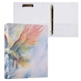 thumbnail image 3 of Eagle in Clouds 3 Ring Binders 1.5 inch Hardcover File Folders with Interior Pockets A4 Size Organizer for School Office Hospital, 3 of 8
