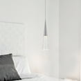 thumbnail image 6 of JoollySun Modern Mini 1 Light Pendant LED Crystal Hanging Ceiling Light in Polished Chrome, 6 of 8