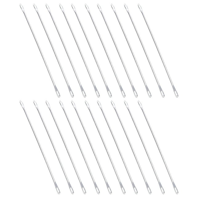 Knitting Machine Pin, Double Eyed Transfer Pin, 20 Pcs Professional For SRP60 SRP60N Knitting Machine KR830 KR838 Knitting Machine