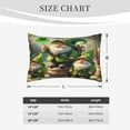 thumbnail image 4 of Fotbe patrick’s day gnomes Pattern Pillow Cases - Envelope Closure - Luxury, Extra Soft, Cooling Pillow Covers - Wrinkle, Fade, Stain Resistant-20"x30", 4 of 6