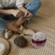 thumbnail image 5 of juego de cuenco para guardar ovillos de lana, cuenco de madera para tejer y cuenco para tejer a crochet., 5 of 7