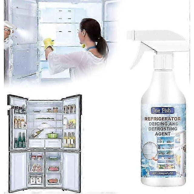 Fridge Freezer Defrosting Spray Powerful Defrost Spray for Fridge Freezer Defrost Spray Powerful Defrost Spray for Refrigerator Efficiently Quickly Re