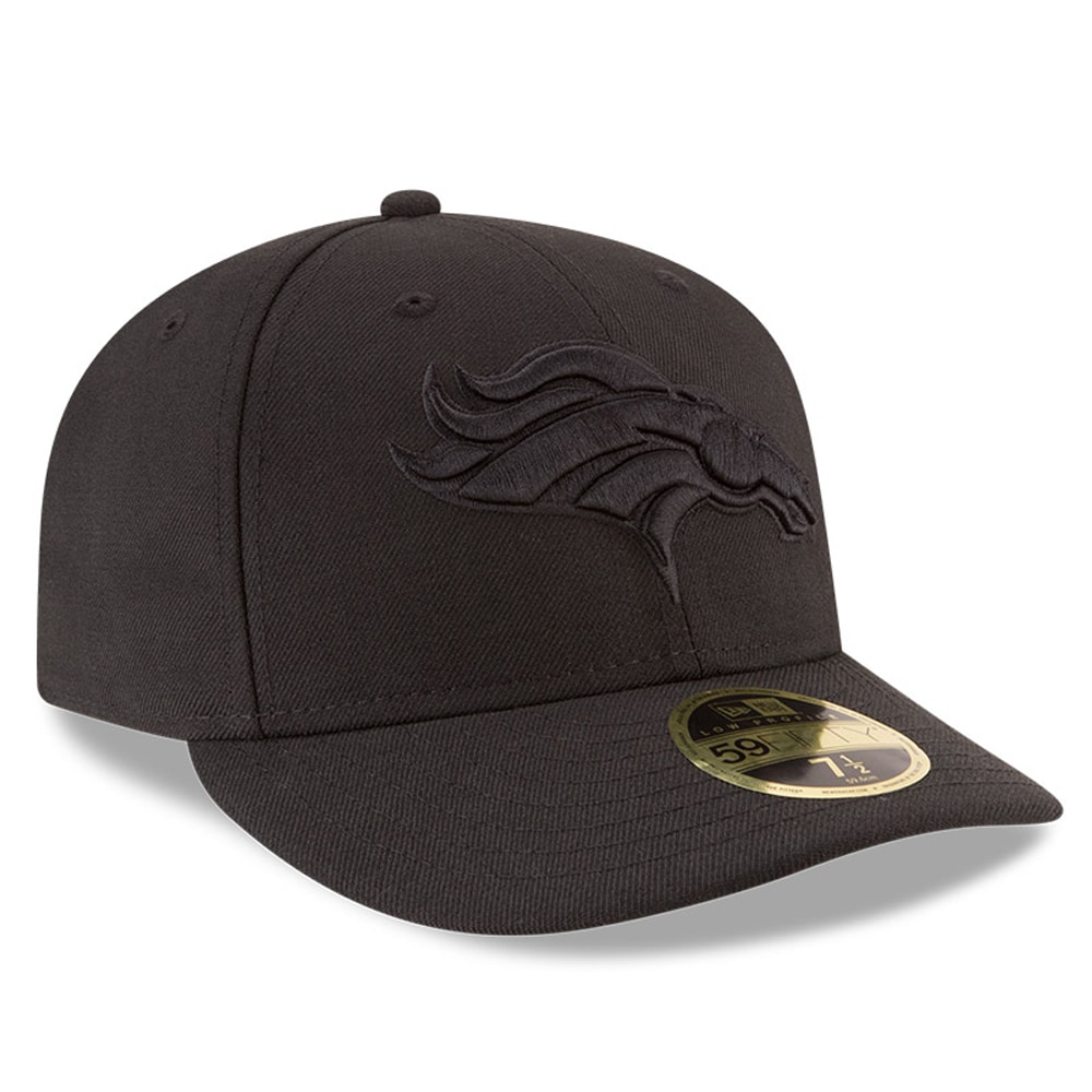 Black Low Profile 59FIFTY Fitted Hat 