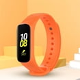 thumbnail image 5 of Loop Wristband Rubber Soft Replacement Watch Band Fit E Silicone Strap Smart Bracelet WHITE, 5 of 8
