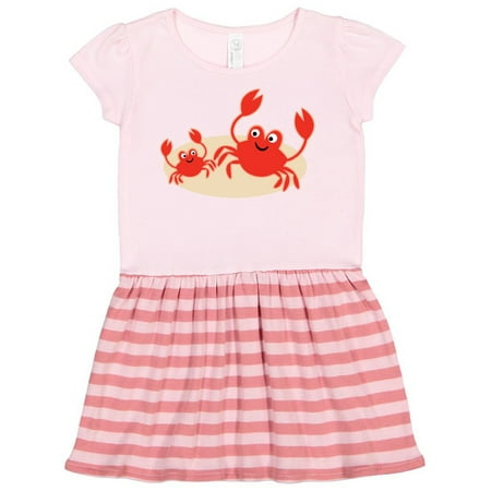 

Inktastic Beach Crabs Cute Vacation Gift Toddler Girl Dress
