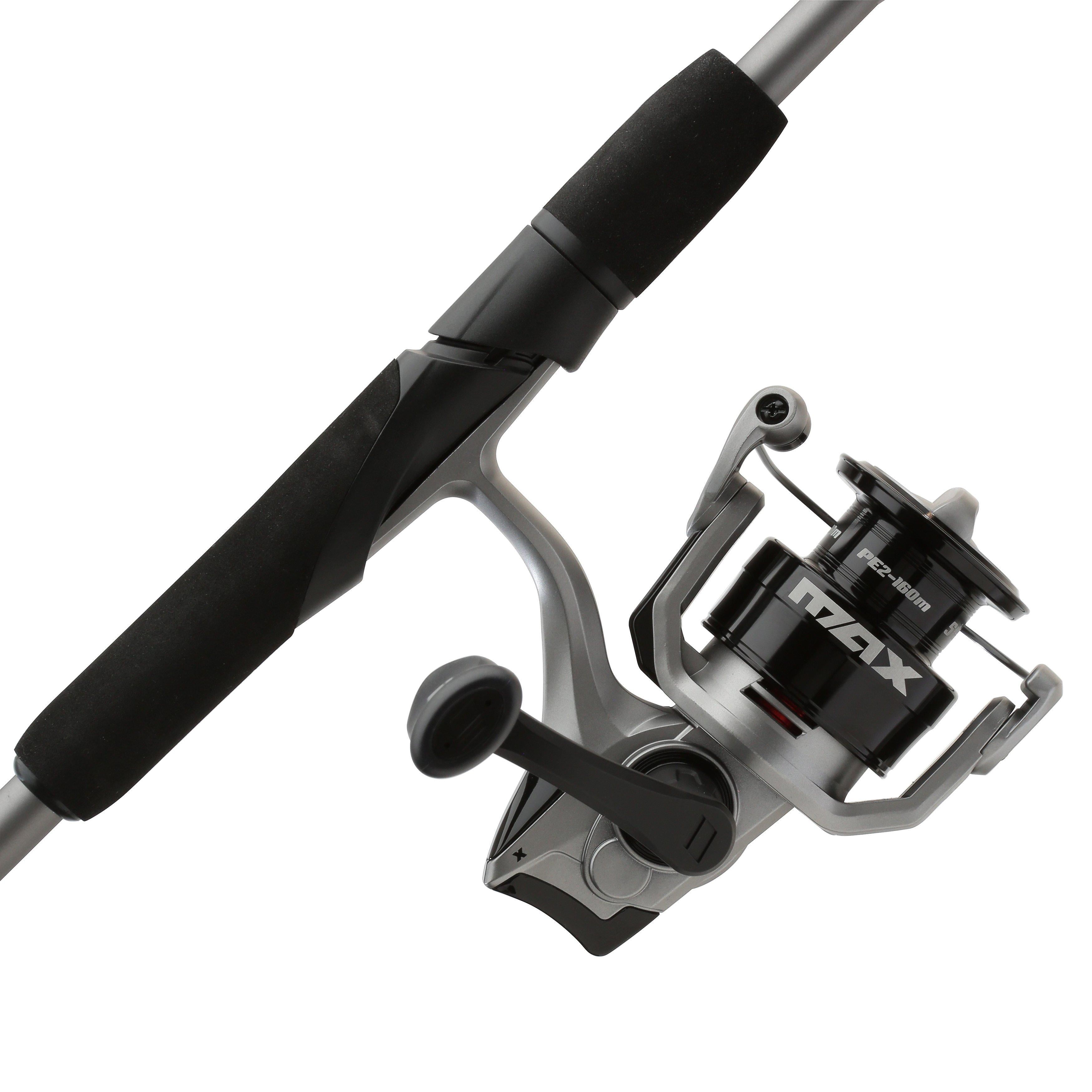 Abu Garcia Max X Spinning Fishing Combo, 6'6" Medium Rod, 3000 Size Reel