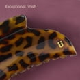 thumbnail image 6 of Scunci Luxe by Conair No-Slip Grip Claw Clip, Tortoiseshell Hair Accessory, 1 Count, 6 of 8