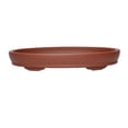 thumbnail image 1 of Bandejas elípticas de arcilla morada for macetas, ideal for jardinería doméstica, de 31 cm., 1 of 5